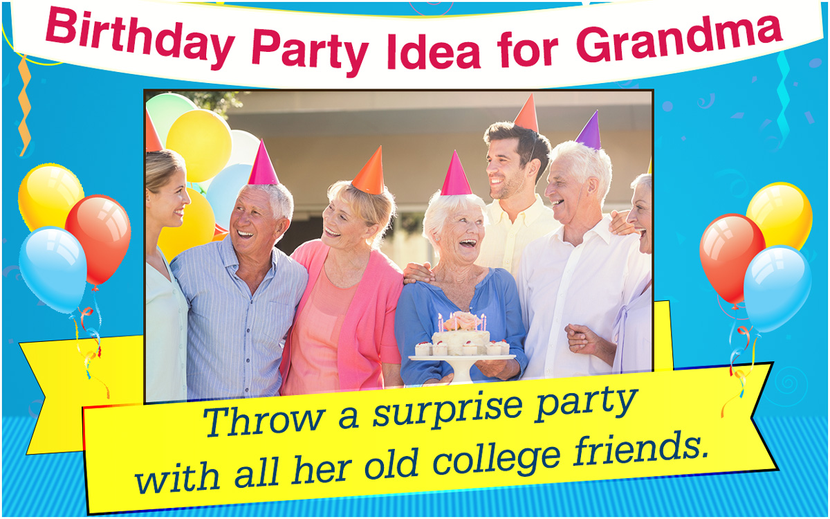 80th Birthday Ideas for Grandma