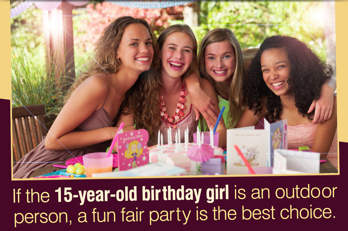 15th Birthday Party Ideas for Girls