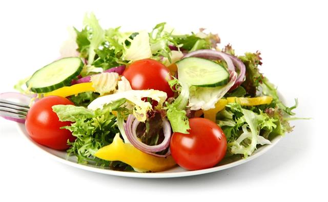 Salad plate
