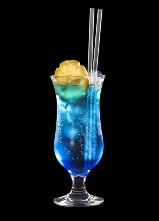 Blue Lagoon cocktail