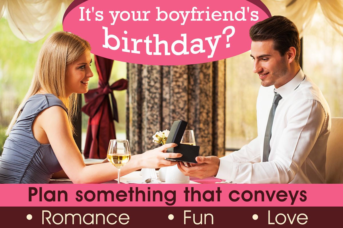Things to Do on Your Boyfriend's Birthday