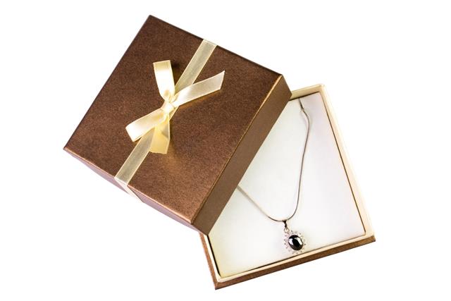 Necklace In a Gift Box