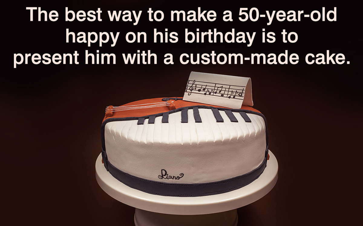 50th Birthday Cakes for Men