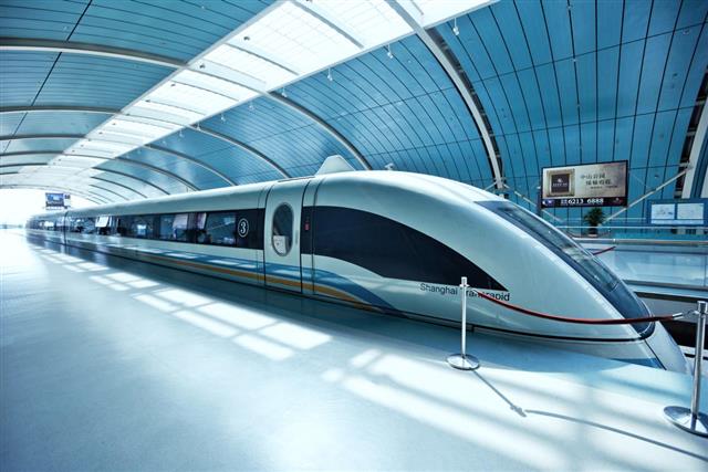High-speed train in China