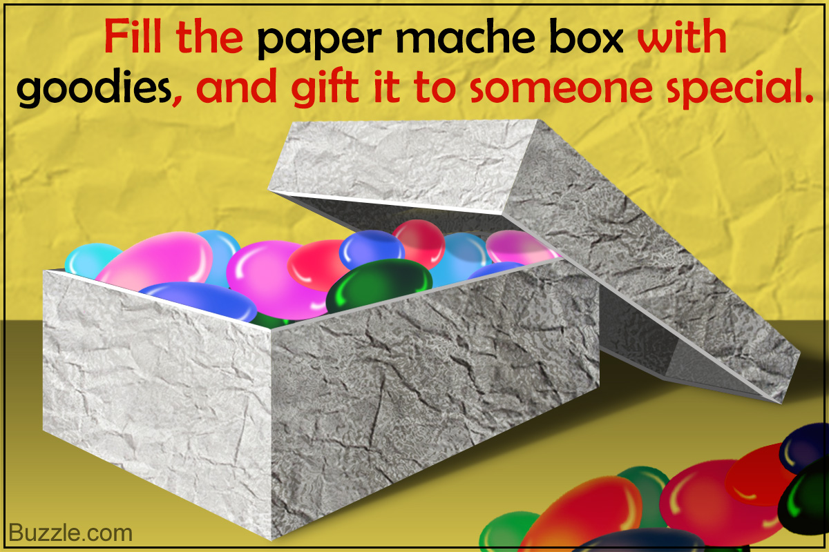 How to Make Paper Mache Boxes