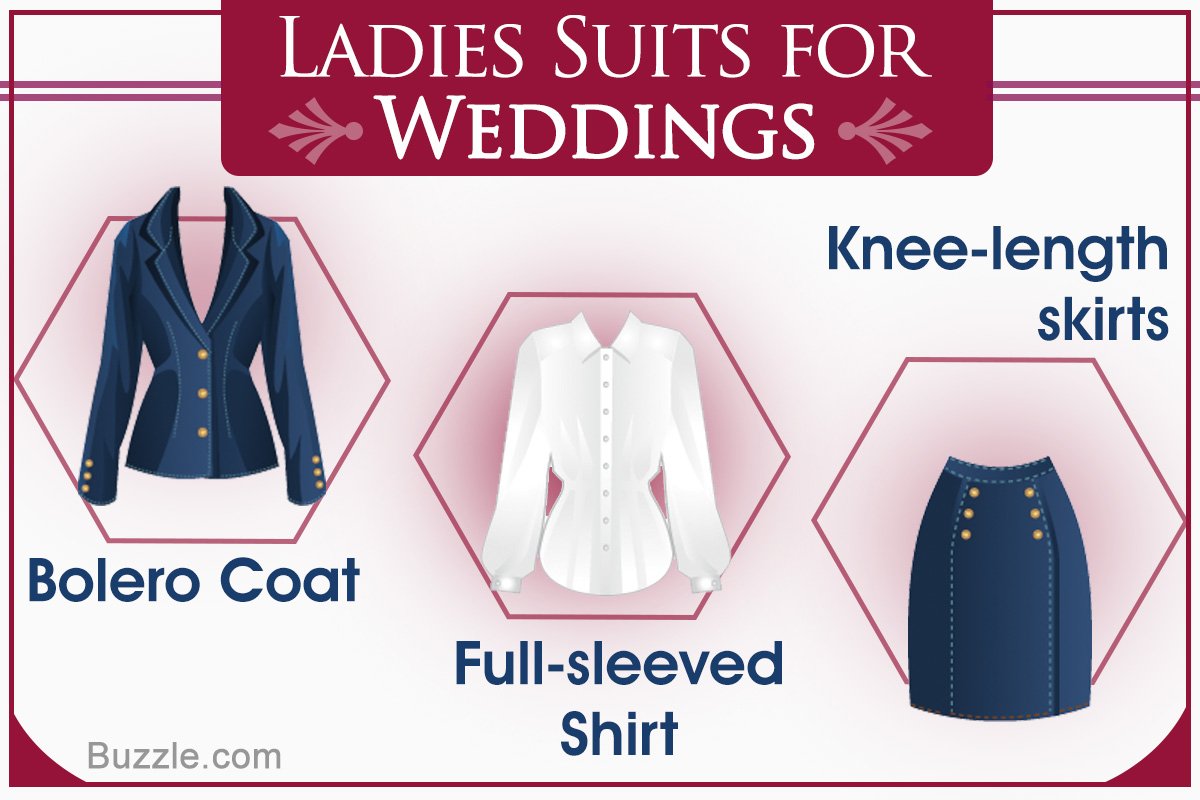 Ladies Suits for Weddings