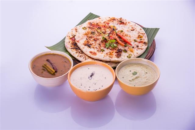 South Indian Food Uttapam