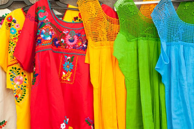 Colorful Mexican Dresses
