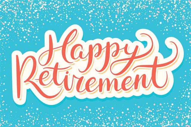 Happy Retirement banner