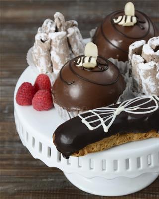 French Chocolate Pastries