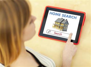 Using Tablet for House Hunting