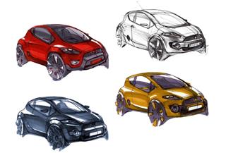 Car Concept Drawing