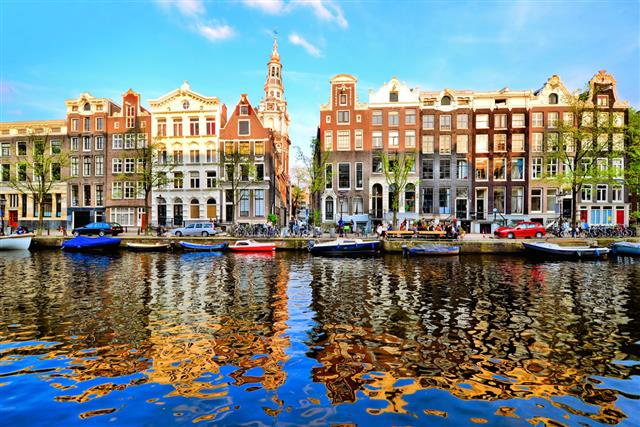 Canal Houses Of Amsterdam