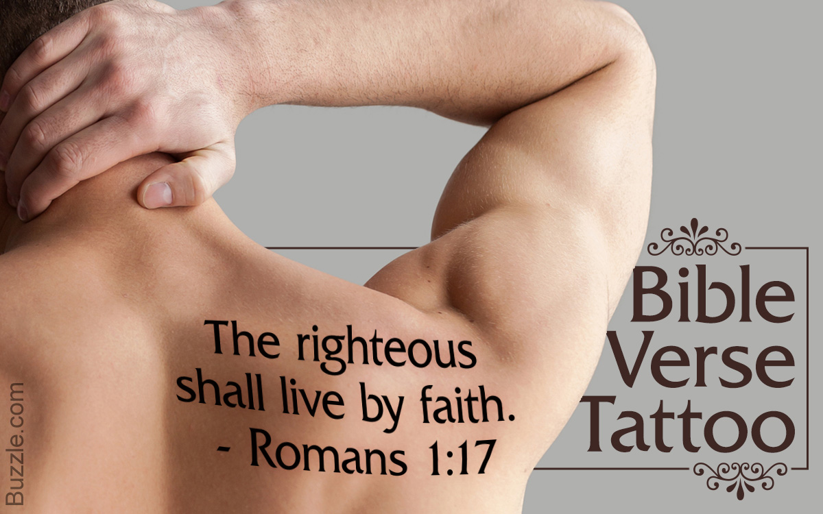 Bible Verse Tattoos for Men