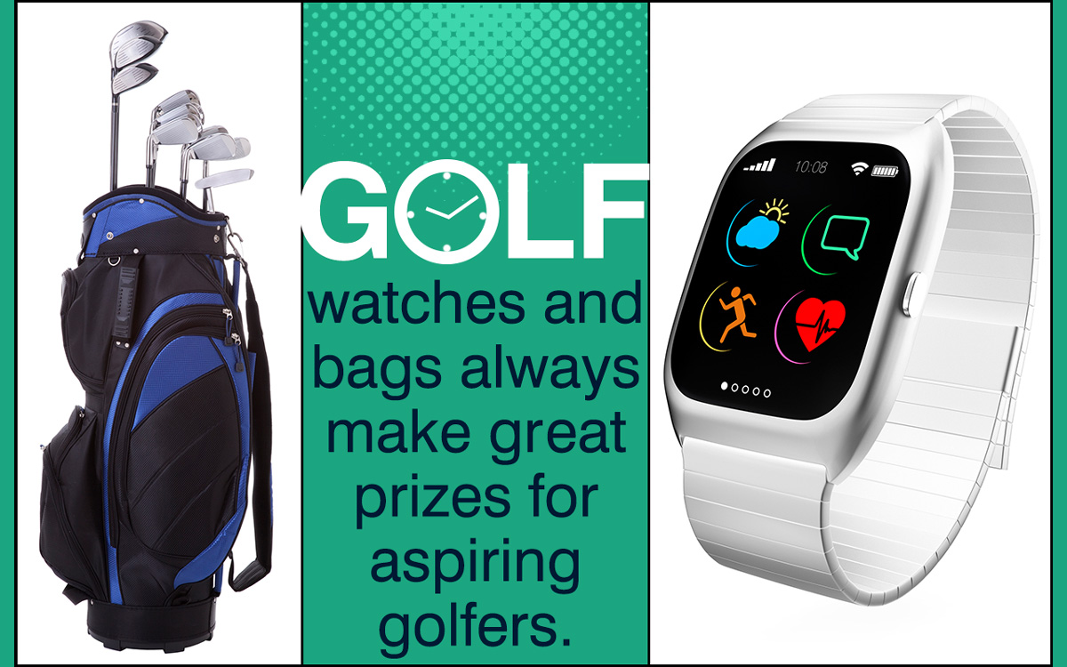 prize ideas that would make you want to organize a golf tournament