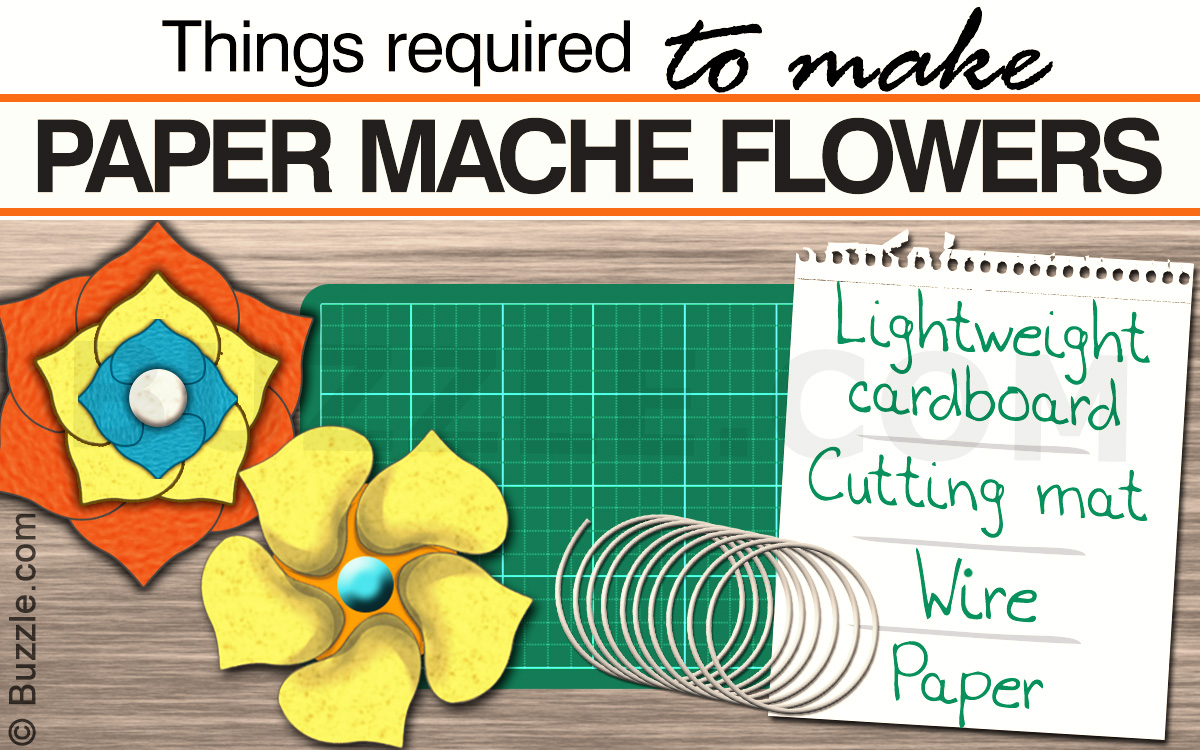 How to Make Paper Mache Flowers
