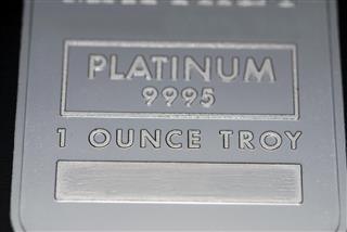 Platinum ingot