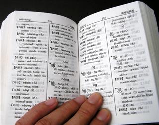 Chinese dictionary