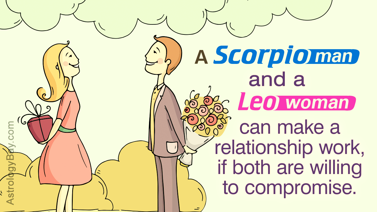 Scorpio Man and Leo Woman