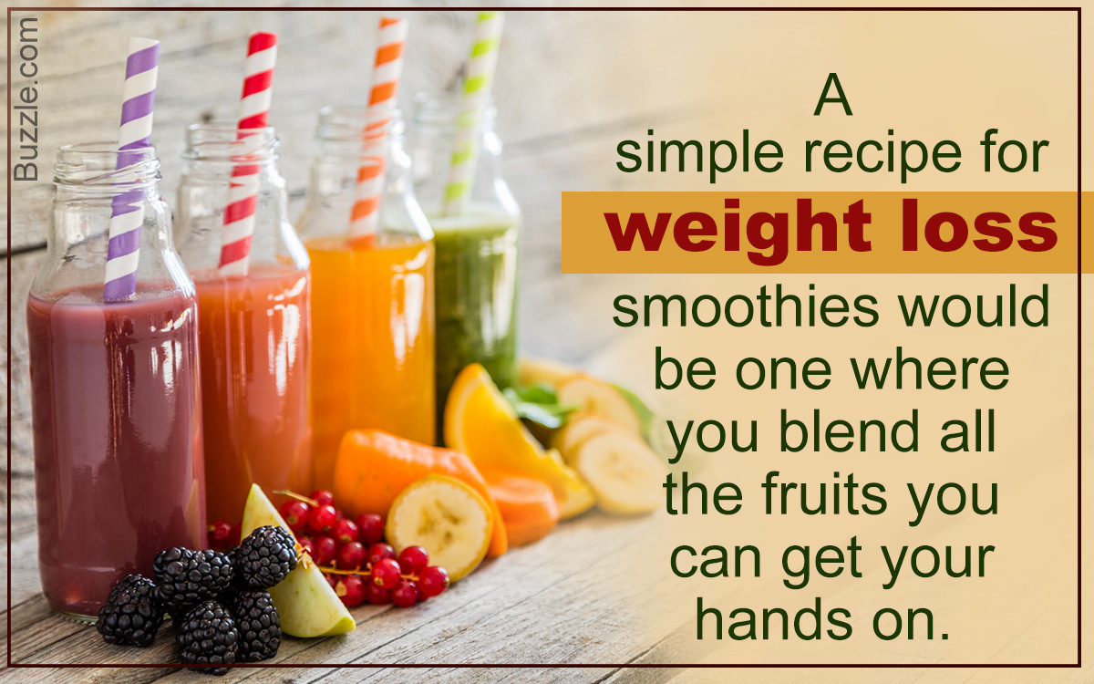 Homemade Weight Loss Smoothies
