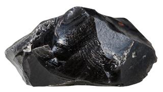 Black Obsidian rock