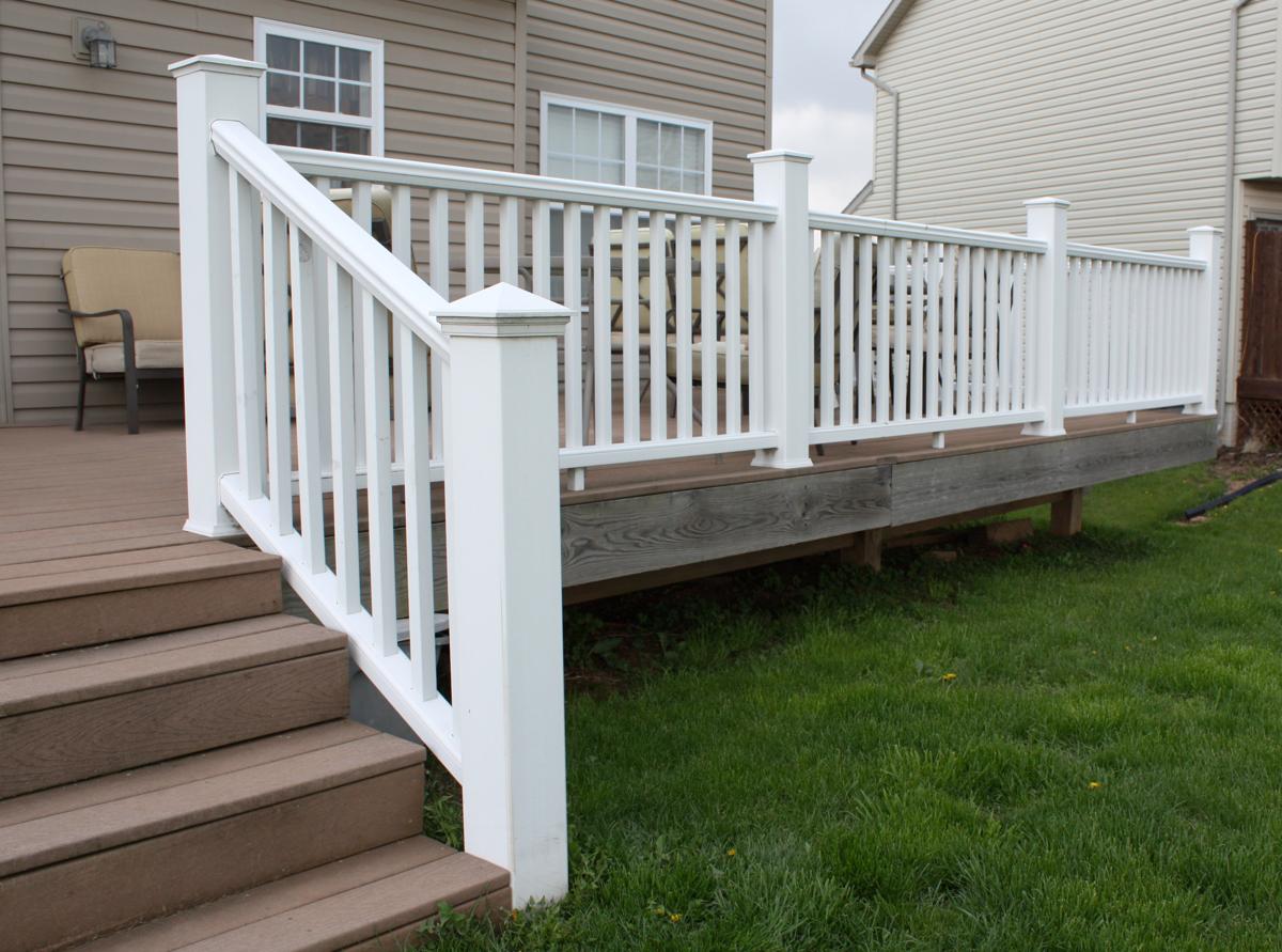 How to Install Vinyl Deck Railing