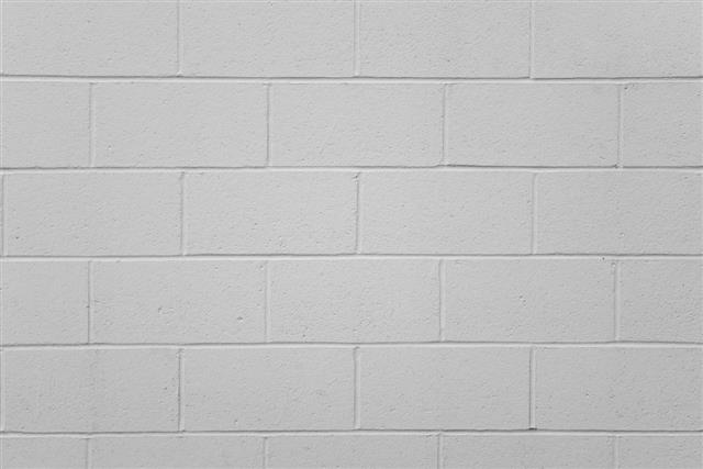 Simple Cinder Block Wall