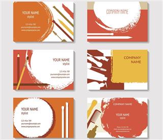 Business Cards for Make-up Artists