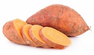 Raw sweet potato