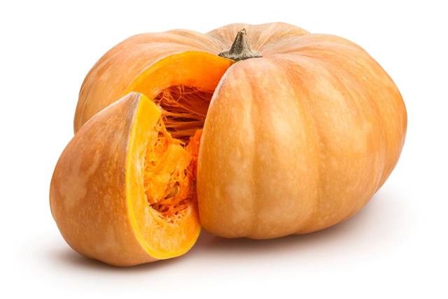 Slice pumpkin