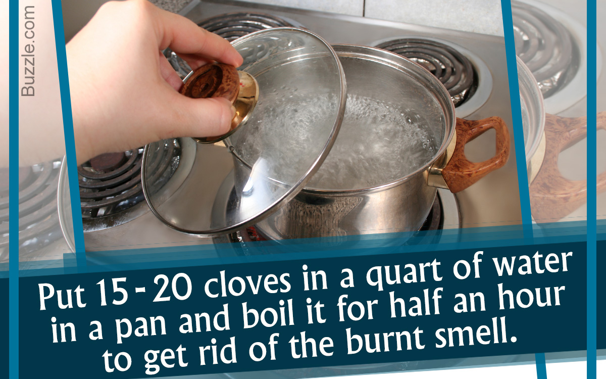 Steps to Get Rid of Burnt Smell