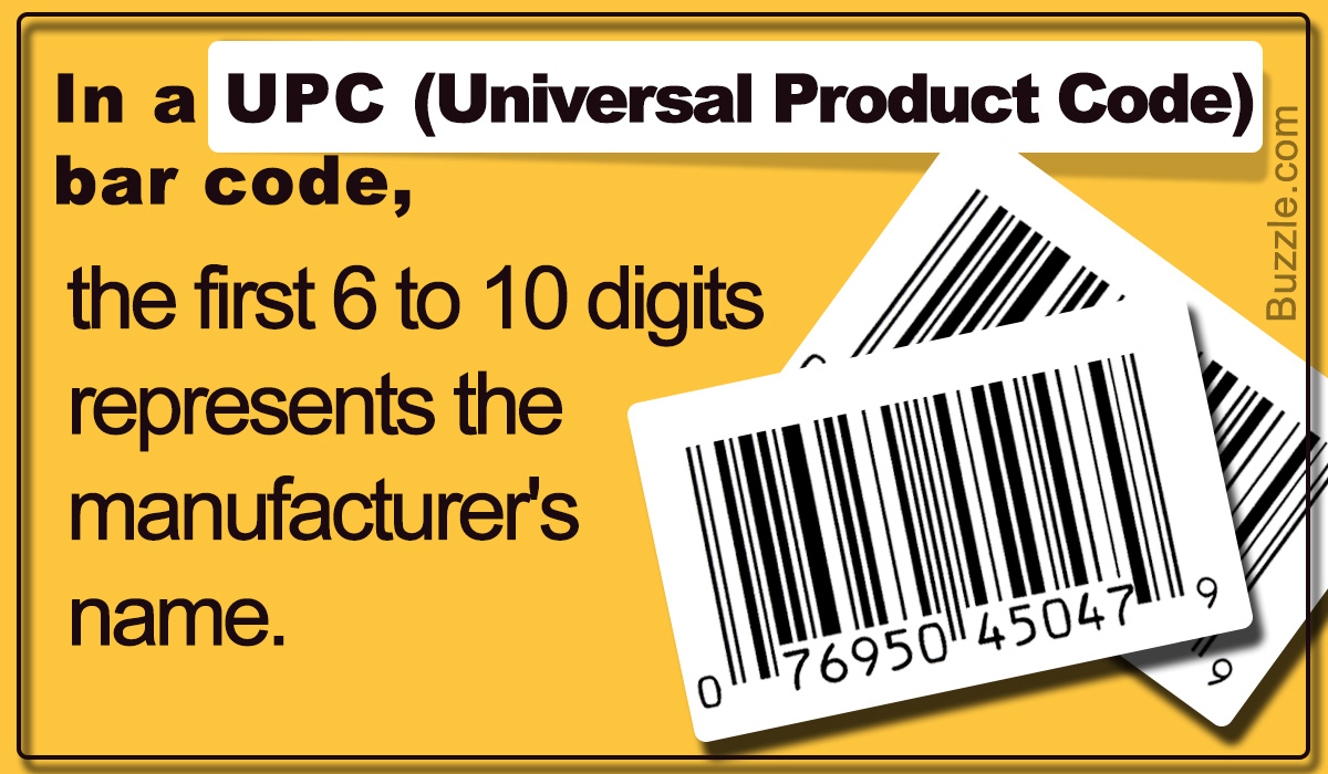 How to Read Universal Product Code (UPC) Barcodes
