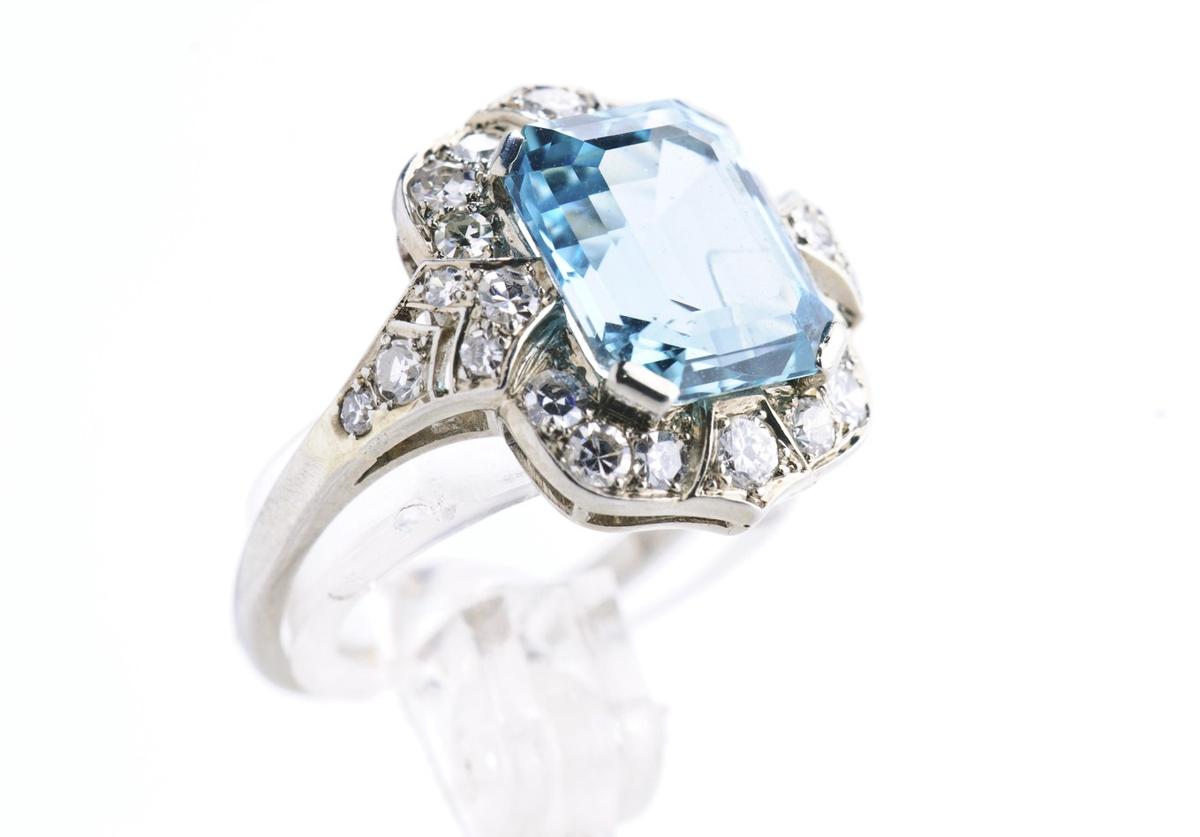 History and Meaning of the Splendid Aquamarine Engagement