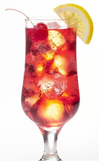 grenadine syrup with ginger ale