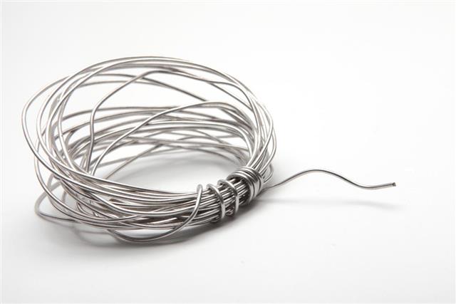 Silver metal wires