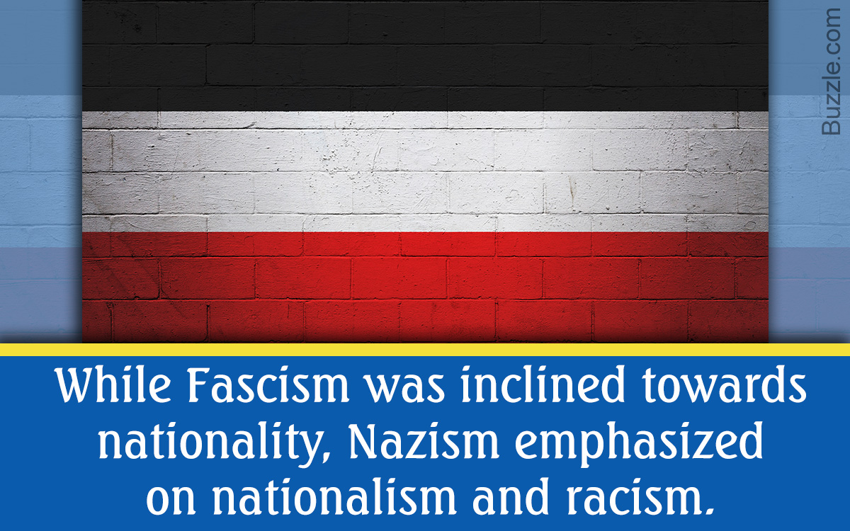 Difference Between Fascism and Nazism