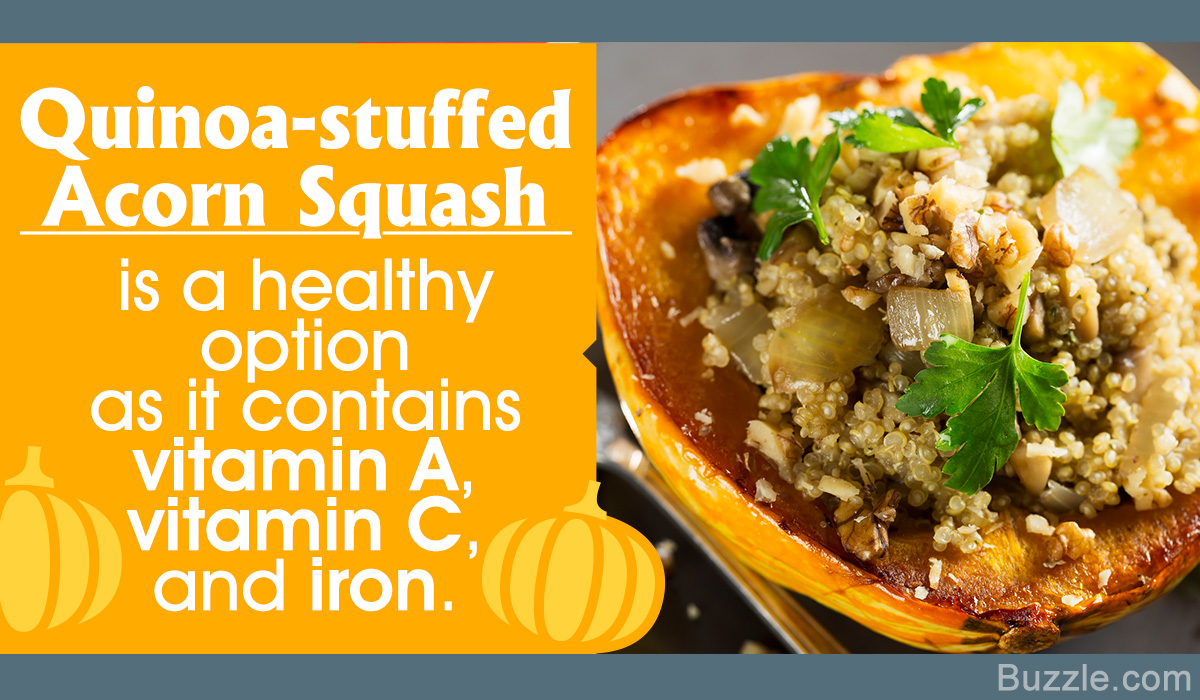 How to Cook Quinoa-stuffed Acorn Squash