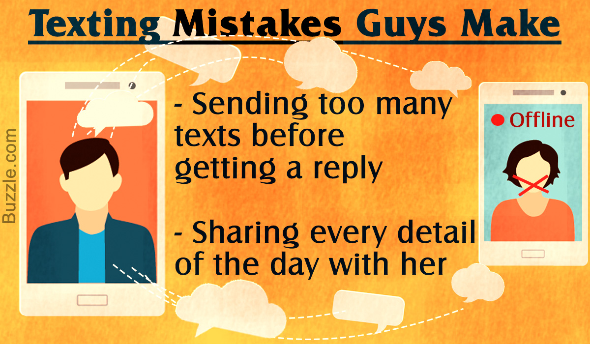 Texting Mistakes that Guys Make