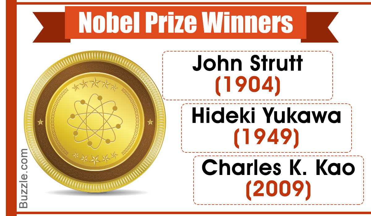 List of Nobel Prize Winners in Physics