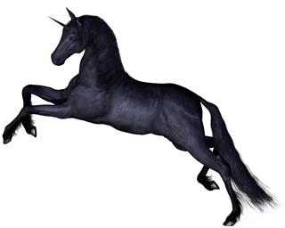 Black Unicorn ??? leaping