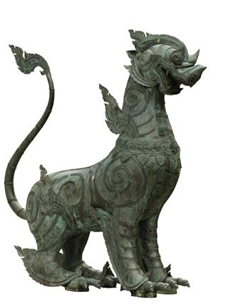 Lion chinese style