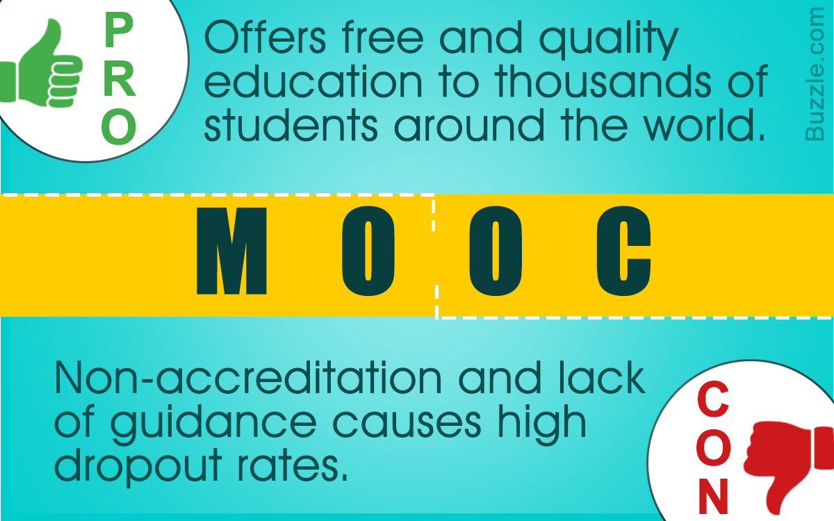 Pros and Cons of Massive Online Open Course (MOOC)