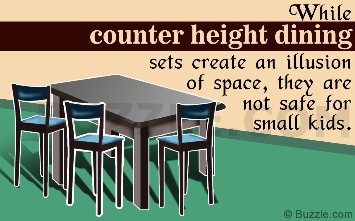 Pros and Cons of Counter Height Tables