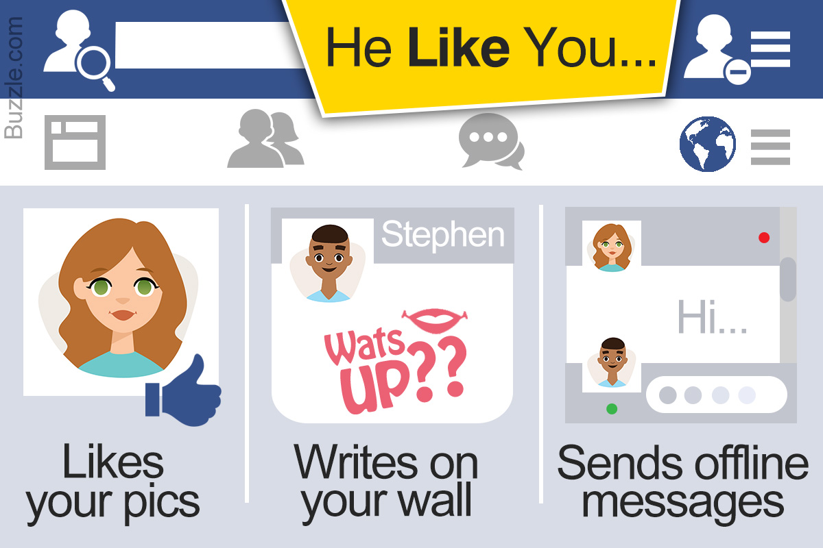 How to Know if a Guy Likes You Through Facebook