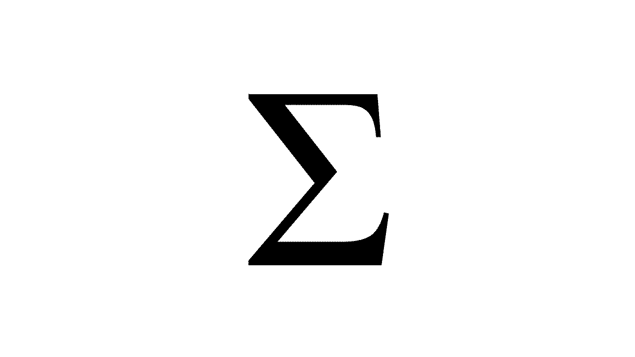 sigma symbol python