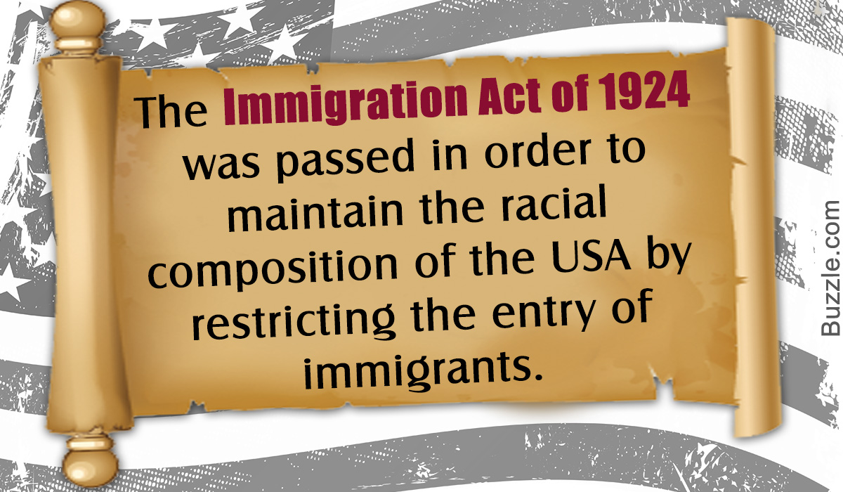 Immigration Act of 1924: Effects, Significance, and Summary