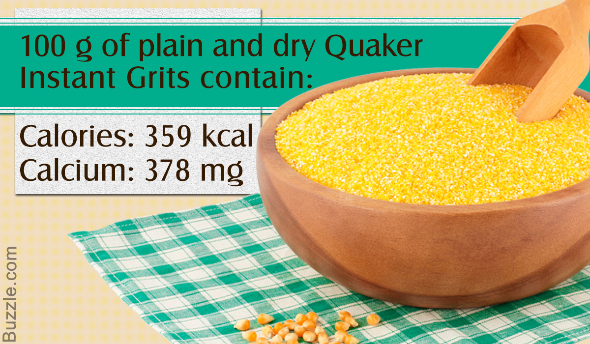 Nutrition Facts about Grits