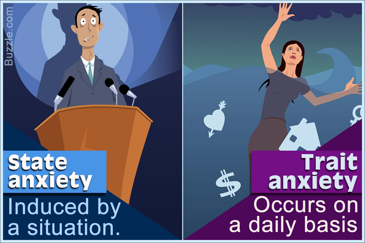 Points of Difference Between State and Trait Anxiety