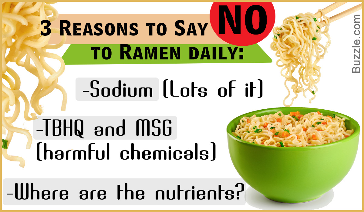 Why Eating Ramen Noodles Every Day is Unhealthy