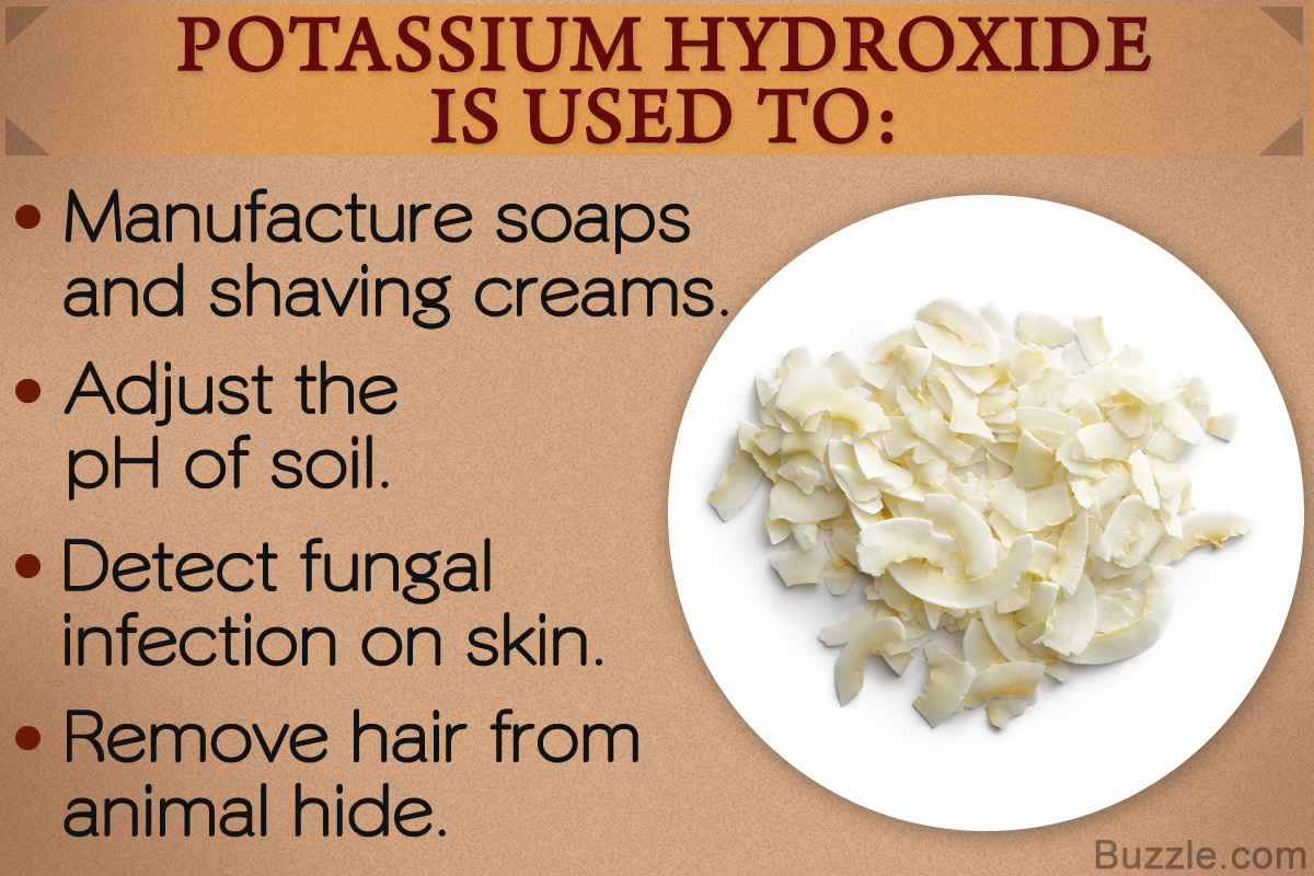 39 Uses of Potassium Hydroxide